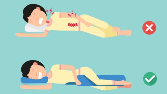 mejor postura para dormir con dolor lumbar